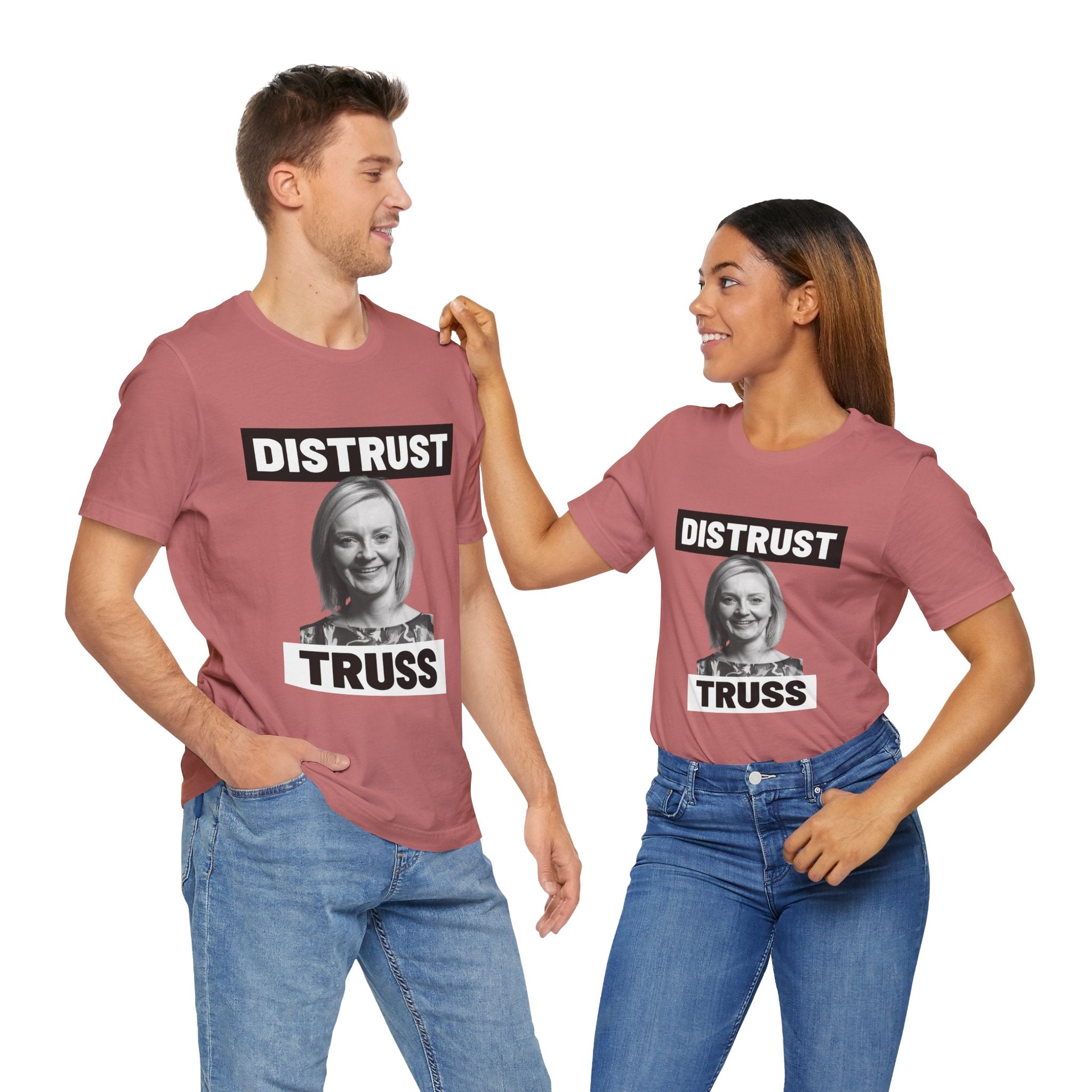 Distrust Truss T-Shirt: British Politics Corrupt Leadership