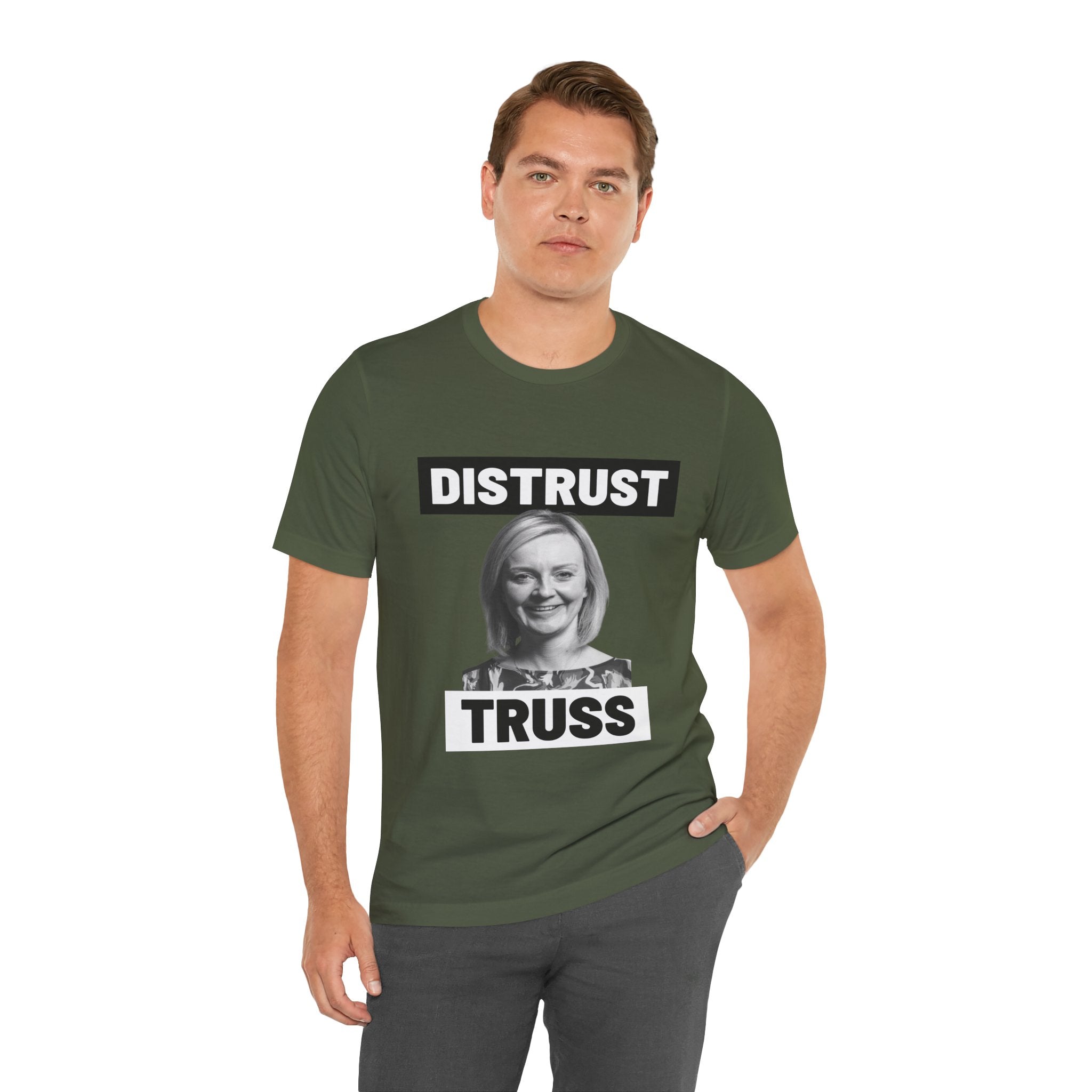 Distrust Truss T-Shirt: British Politics Corrupt Leadership