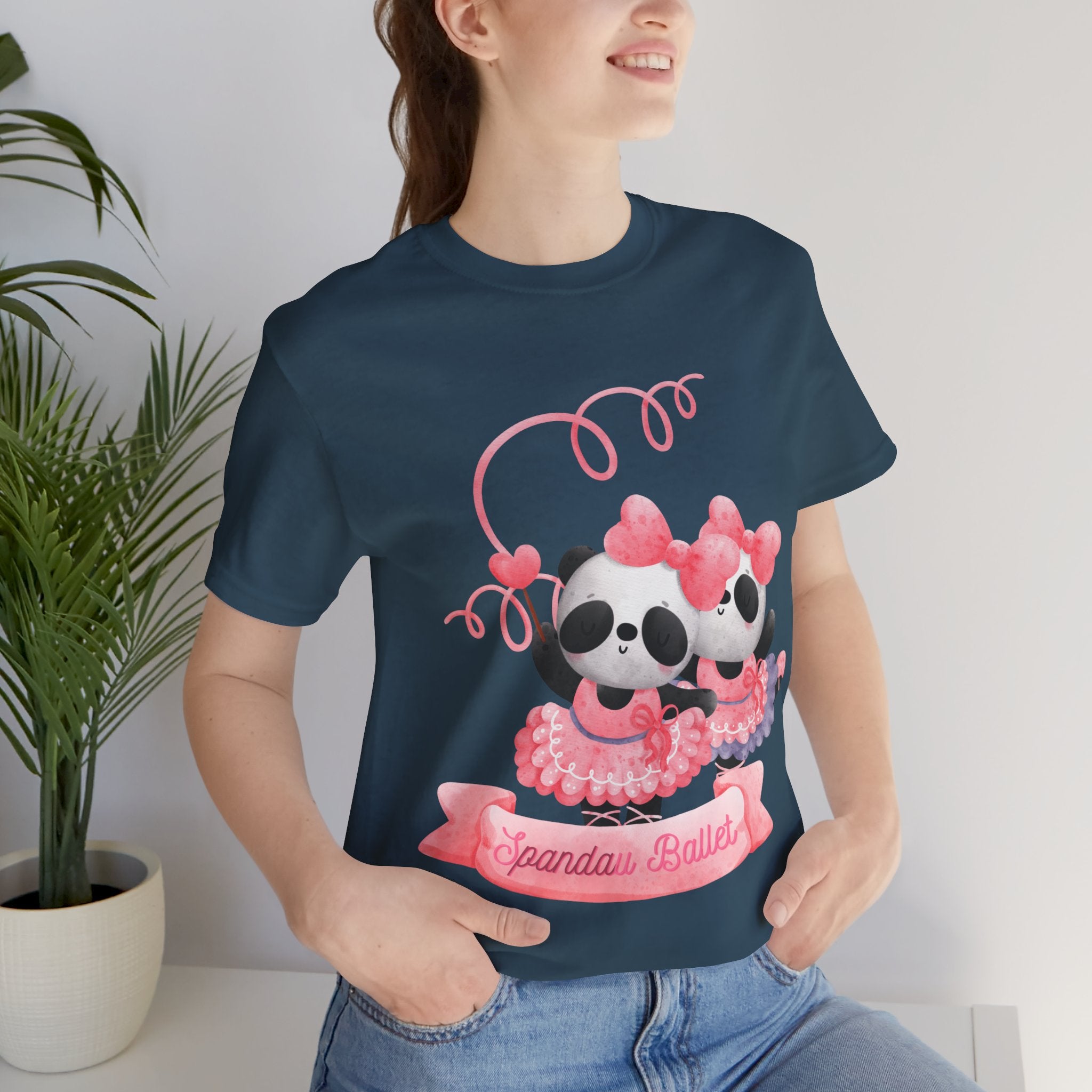 Pandau Ballet T-Shirt: Cute, Whimsical Panda Ballet Dancers