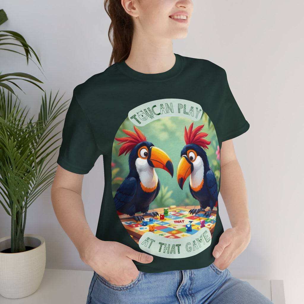 Toucan Play At That Game T-Shirt: Ideal For Exotic Bird-Lovers & Board Game Lovers Alike