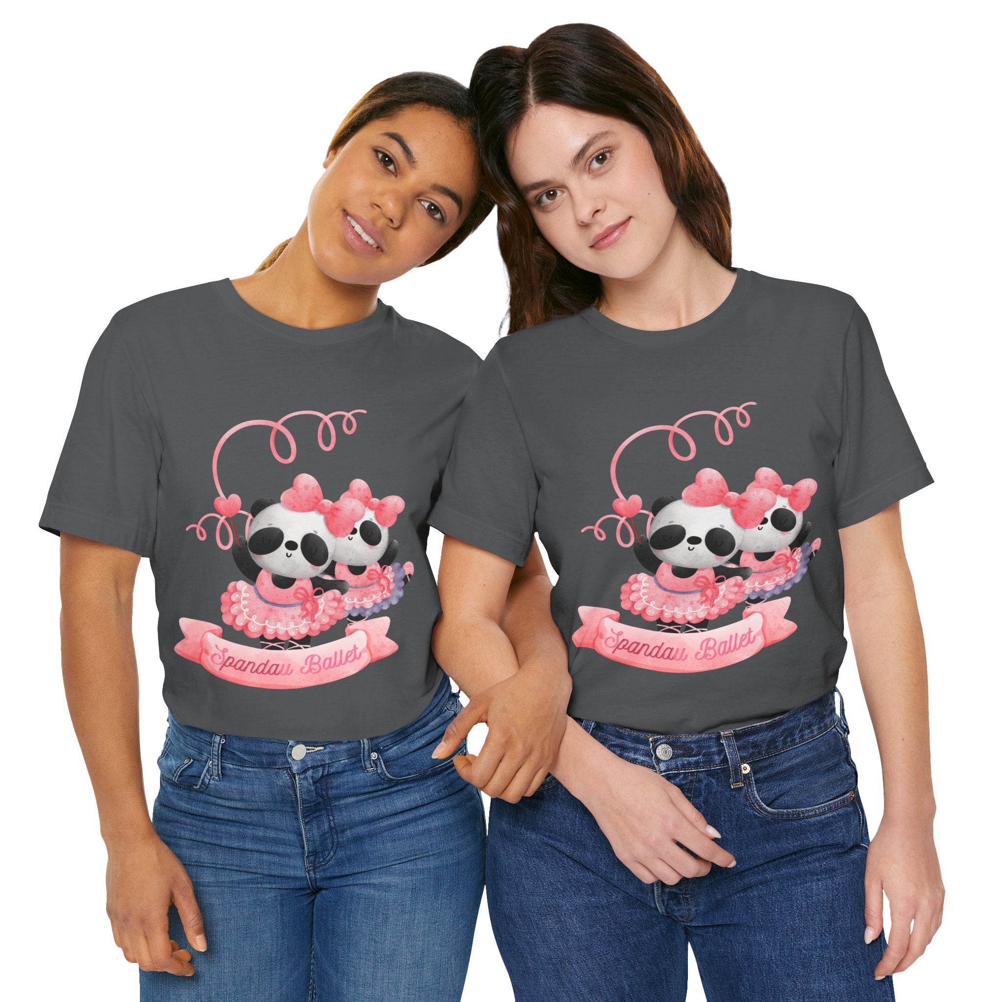 Pandau Ballet T-Shirt: Cute, Whimsical Panda Ballet Dancers