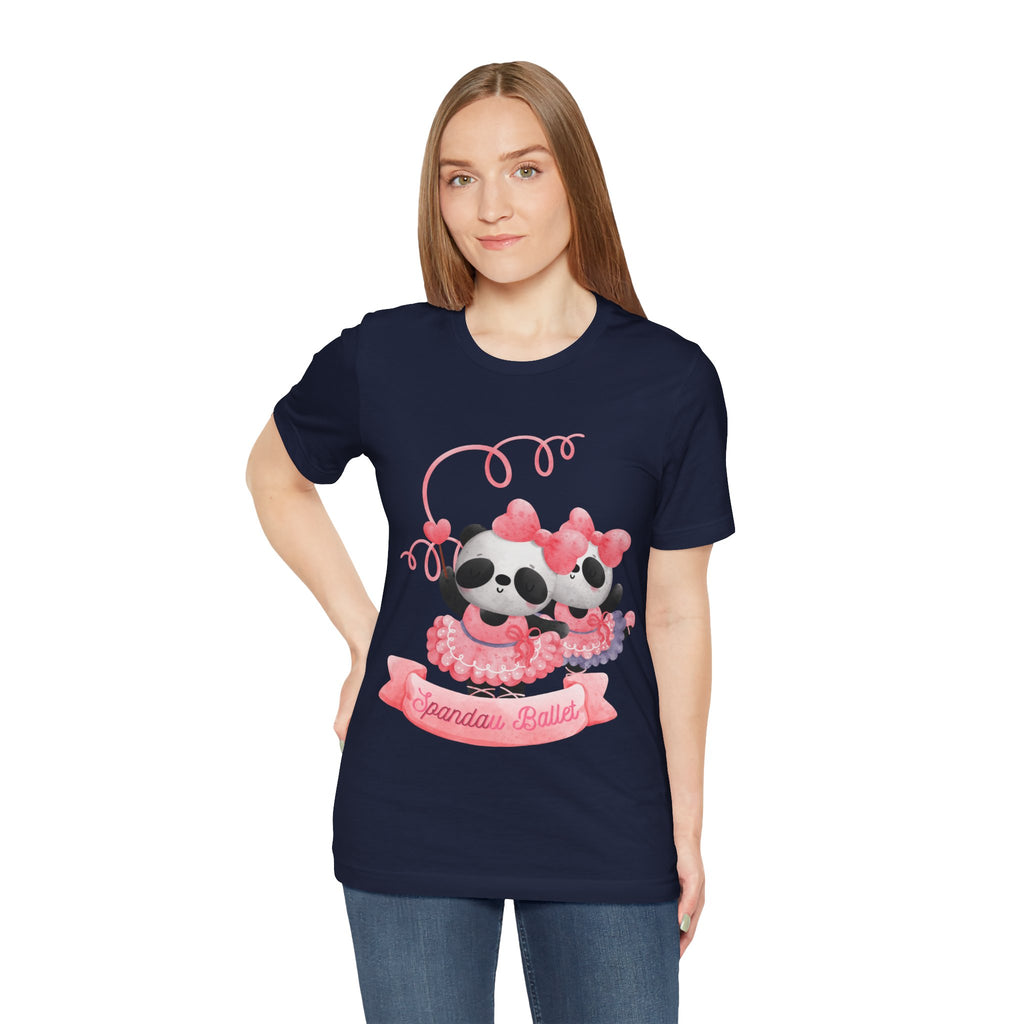 Pandau Ballet T-Shirt: Cute, Whimsical Panda Ballet Dancers