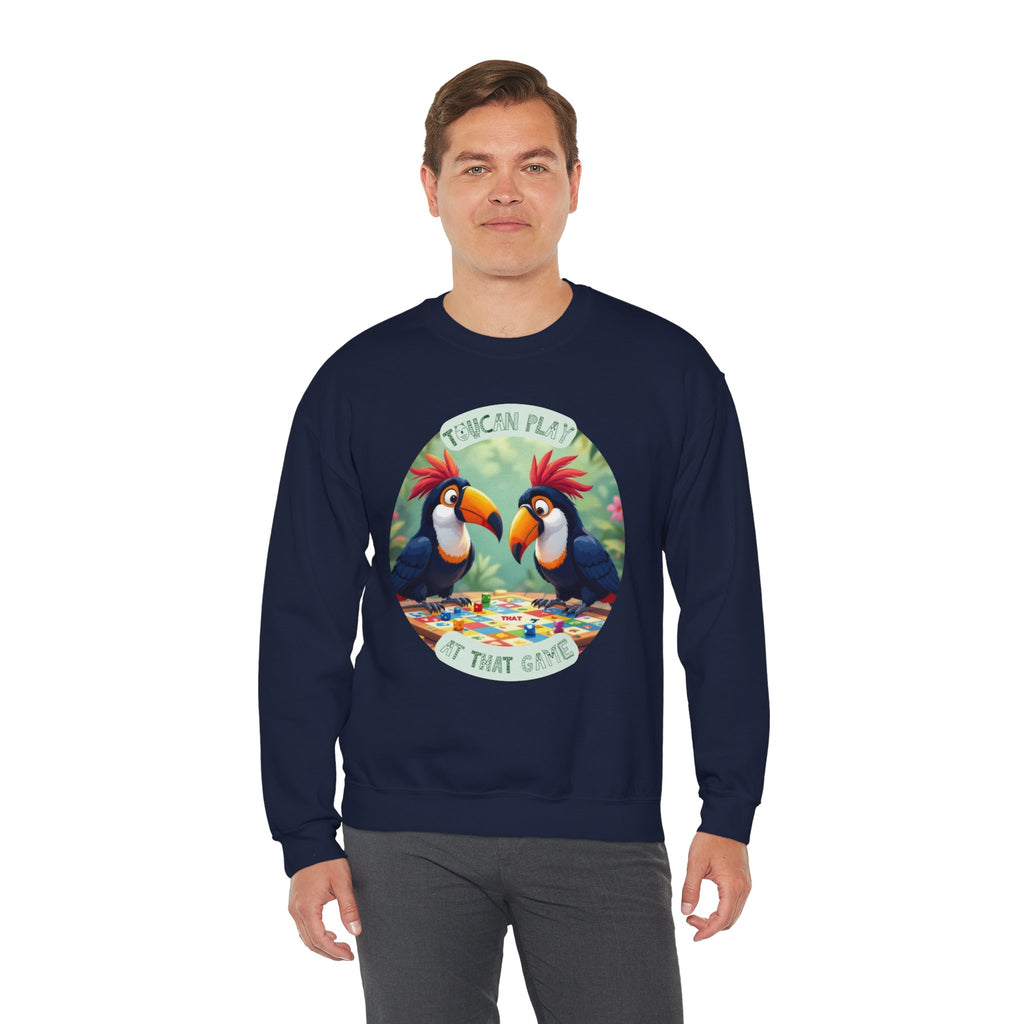 Toucan Game Crewneck Sweatshirt – "Toucan Play At That Game" Graphic