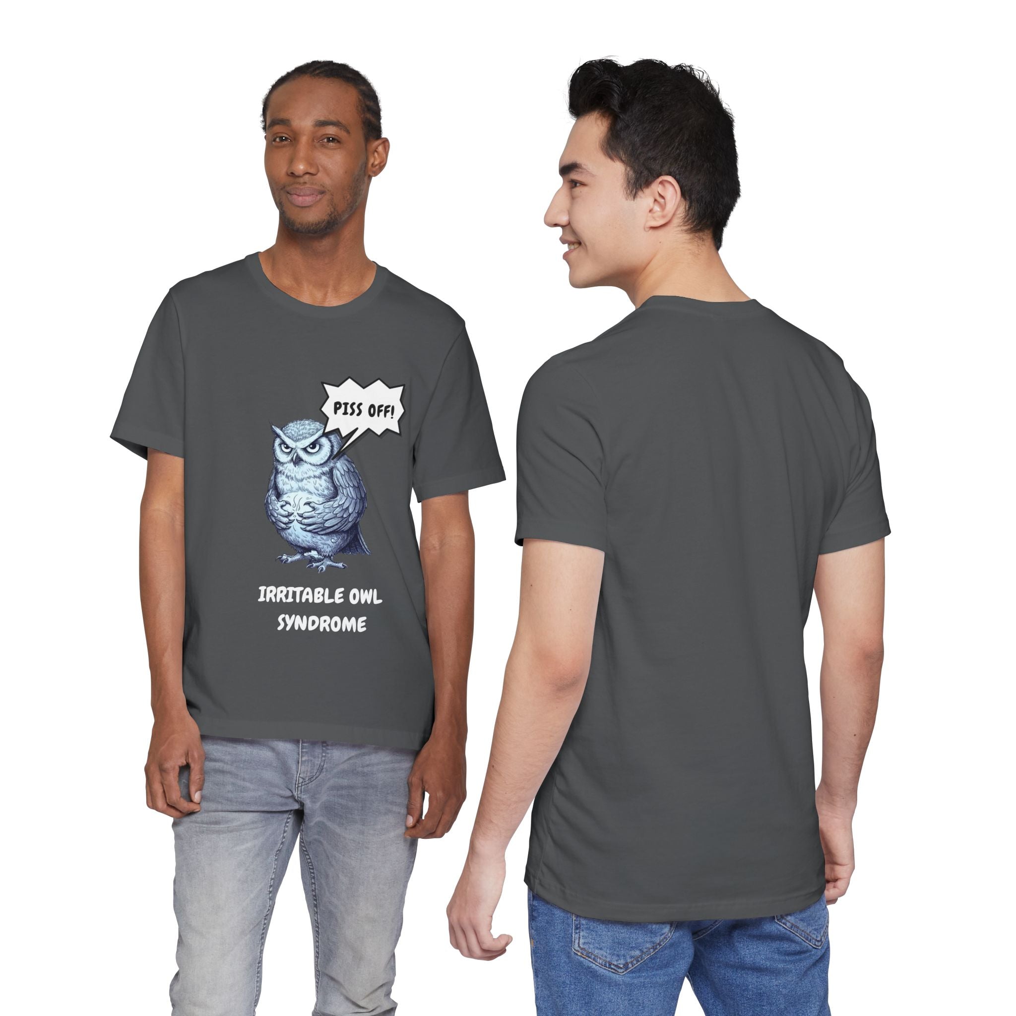 Irritable Owl Syndrome Funny Pun T-Shirt - Owl Lovers Tee