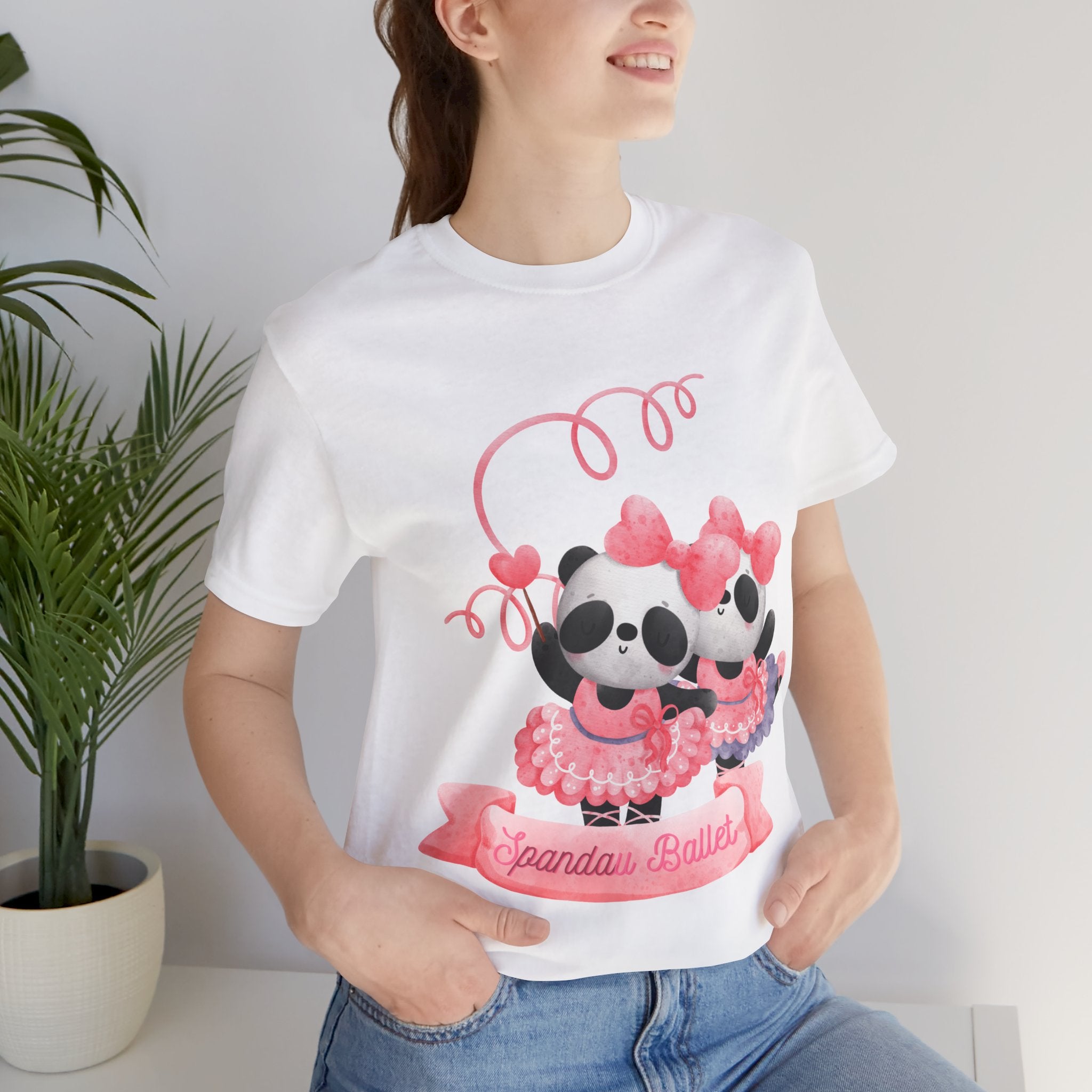 Pandau Ballet T-Shirt: Cute, Whimsical Panda Ballet Dancers
