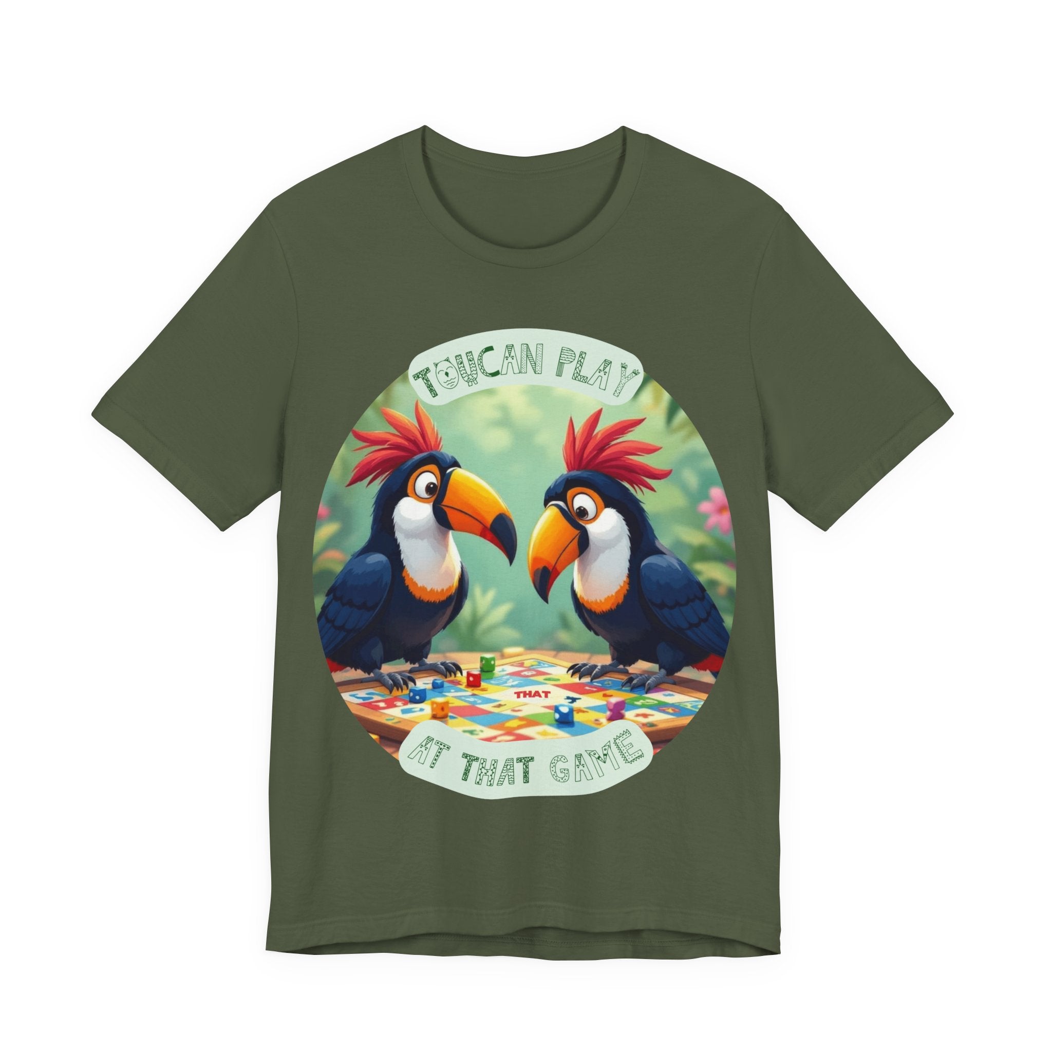 Toucan Play At That Game T-Shirt: Ideal For Exotic Bird-Lovers & Board Game Lovers Alike