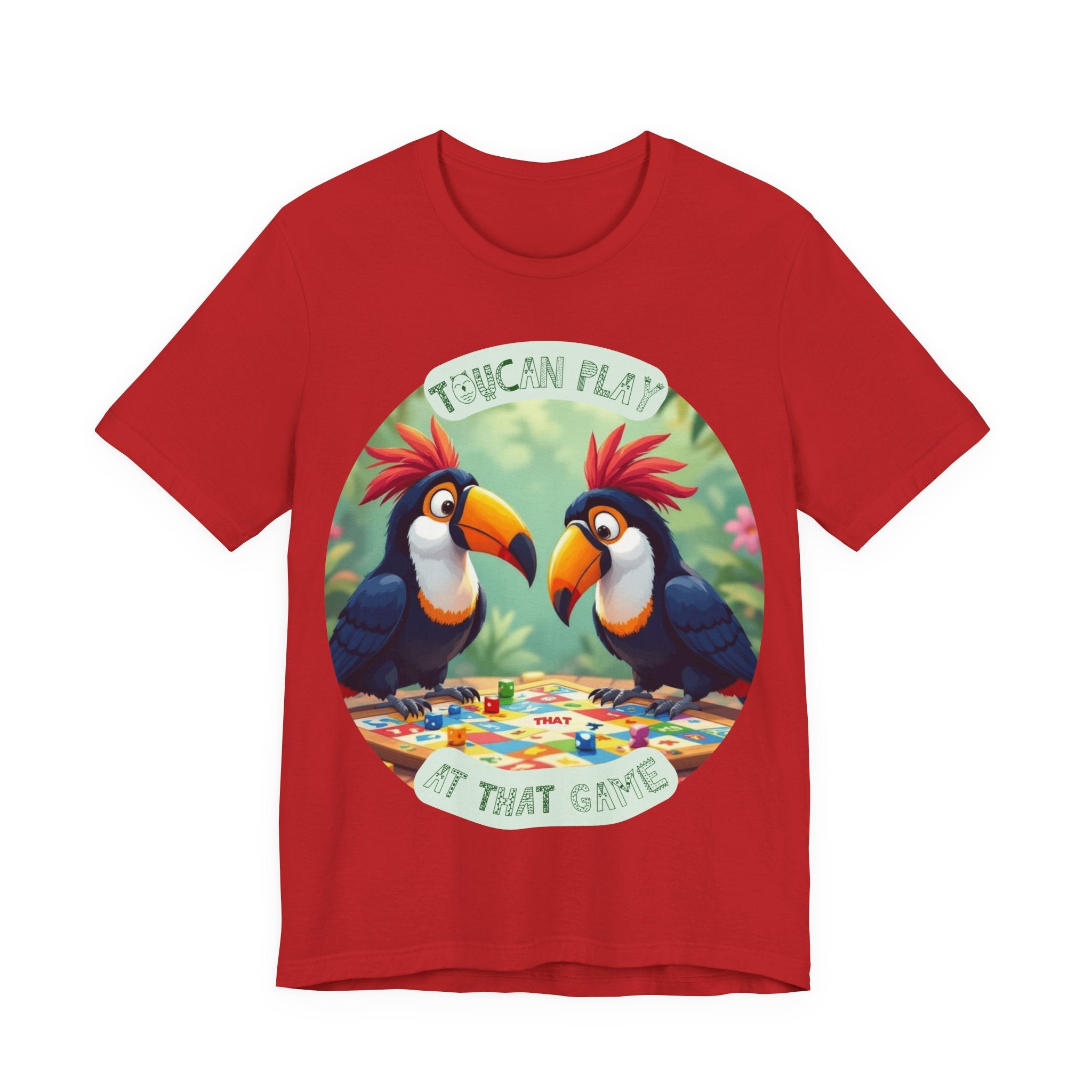 Toucan Play At That Game T-Shirt: Ideal For Exotic Bird-Lovers & Board Game Lovers Alike