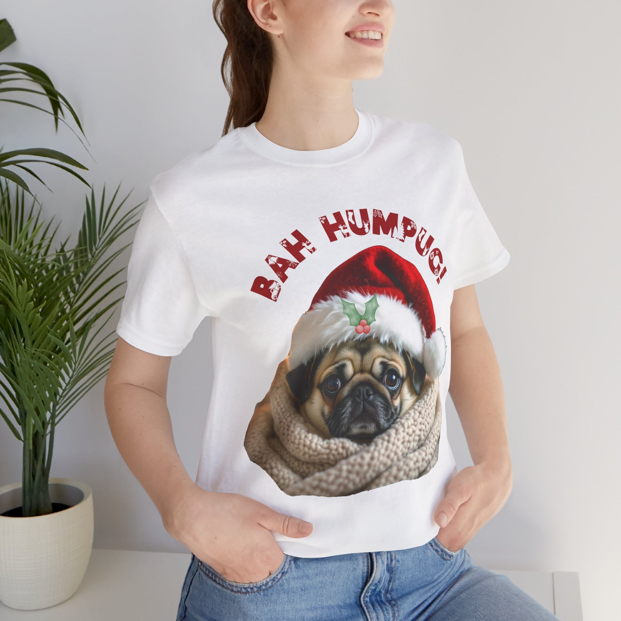 Bah Humpug Christmas T-Shirt: Perfect For Pug-Lovers