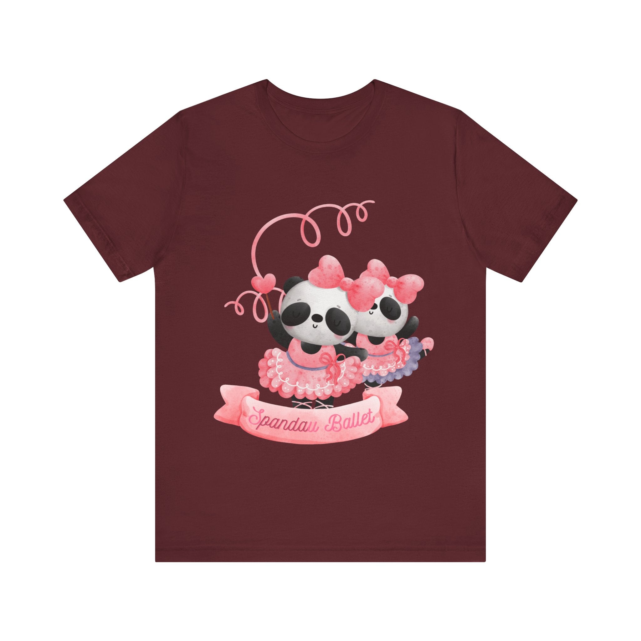 Pandau Ballet T-Shirt: Cute, Whimsical Panda Ballet Dancers
