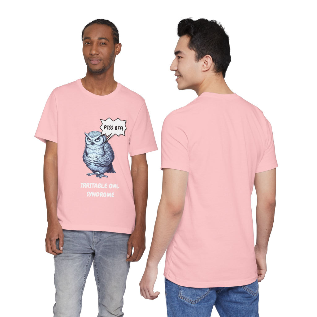 Irritable Owl Syndrome Funny Pun T-Shirt - Owl Lovers Tee