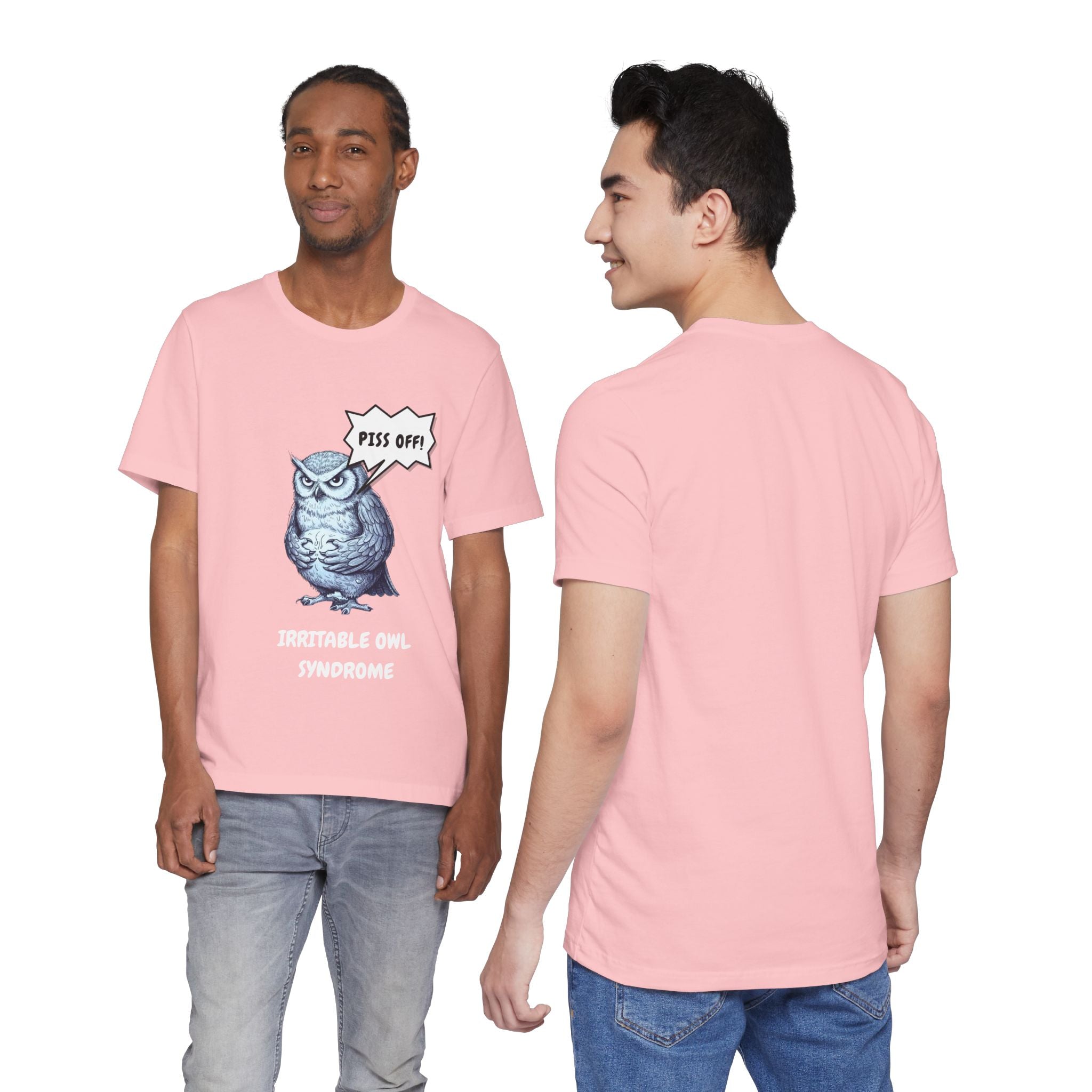 Irritable Owl Syndrome Funny Pun T-Shirt - Owl Lovers Tee