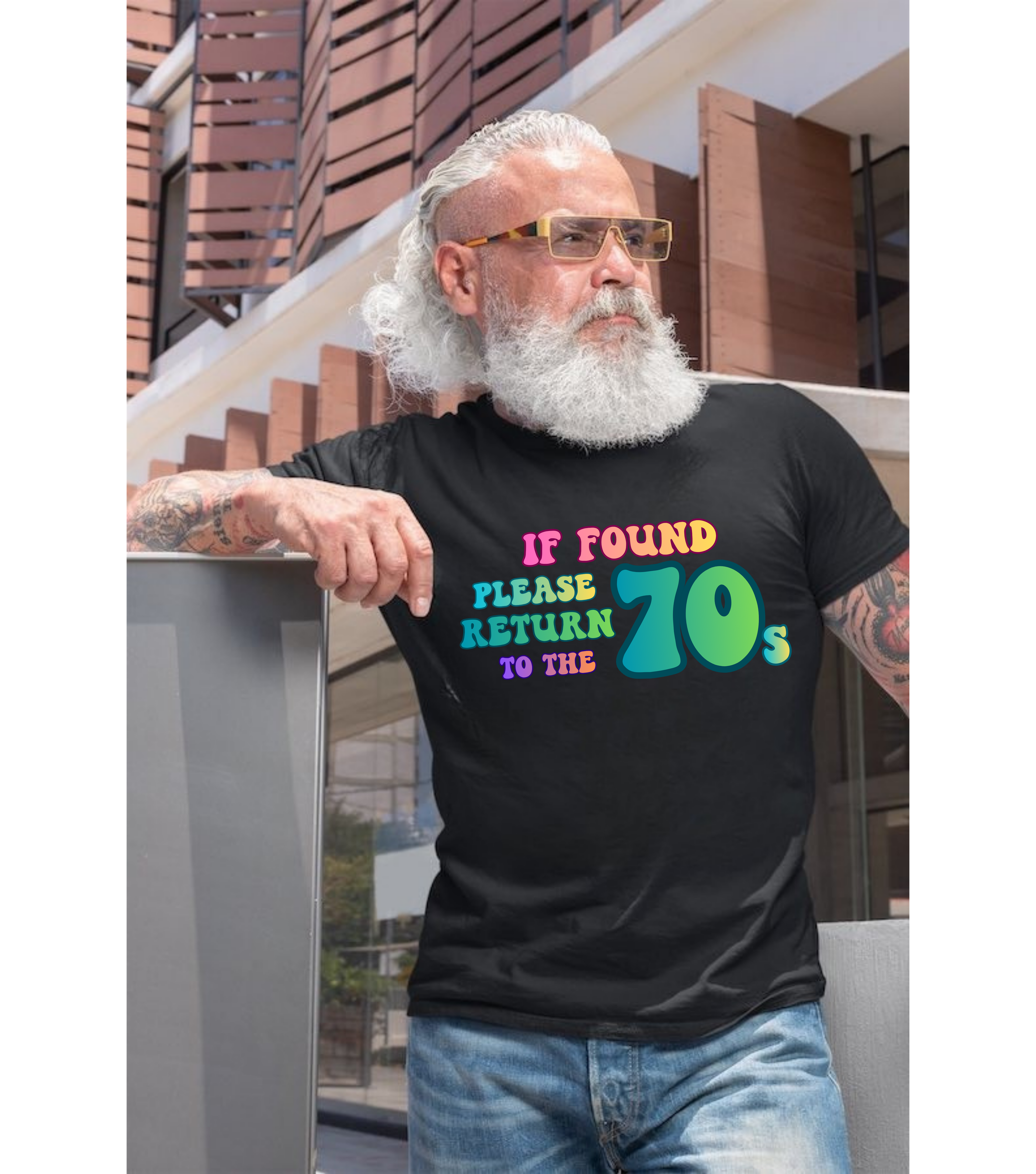 If Found, Please Return To The 70s T-Shirt: Nostalgia Overdose